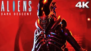 ALIENS DARK DESCENT All Cutscenes Full Game Movie 4K 60FPS Ulta HD [upl. by Ailemac]