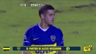 Así jugó Messidoro en su debut  Boca 4  Aldosivi 1 [upl. by Anes]