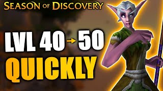 Phase 3 Leveling Guide 4050 in Season of Discovery Classic WoW [upl. by Aicilanna]