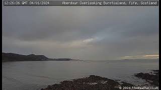 4 January 2024  Aberdour WeatherCam Timelapse [upl. by Harman983]