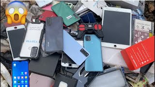 Satisfying Relaxing With Restoring Abandoned Destroyed Phone Found a lot of broken phones [upl. by Mcbride]