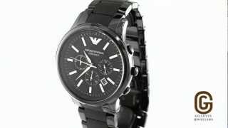 Armani Ceramic Chronograph Mens watch  AR1451 [upl. by Coleman]