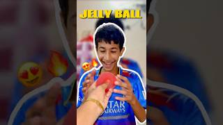 Jelly ball 🥎😍  shorts  unboxing  cricket  kaizadkaifvlogs [upl. by Rorie]