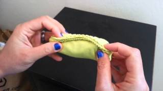 HOW TO FOLD  ROLL UNDERWEAR QUICK AN EASY [upl. by Lenee711]