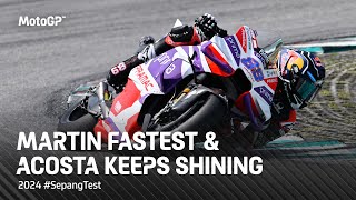 MotoGP™ HIGHLIGHTS 🚀  2024 SepangTest Day 1 [upl. by Callista]