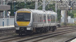 Chiltern Class 168 passes Stafford 15724 [upl. by Kcirted393]