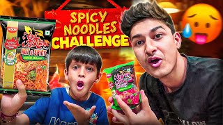 Spicy noodles challenge with kunali 🥵 [upl. by Sudderth]