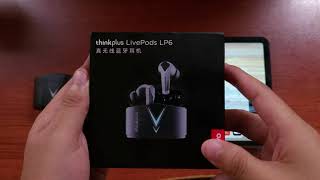 LENOVO THINKPLUS LIVEPODS LP6 ¿ NEW EDITION [upl. by Ylliw]