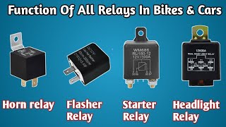 Function of all relays explained in HindiWhy relay is used [upl. by Nerad]