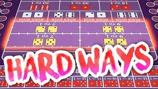 How to PLAY amp WIN BIG on The Hard Ways  Craps Basics [upl. by Mrots571]