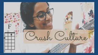 Conan Gray  Crush Culture EASY UKULELE TUTORIAL [upl. by Deach]