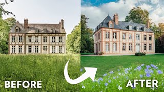 Amazing 4 Year Transformation  Tour our Renovated French Chateau Home [upl. by Orteip770]