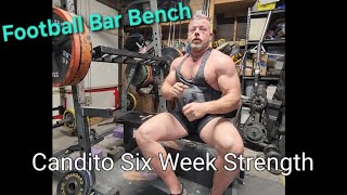 Candito Six Week Strength Program Week 2 Powerlifting Bench Press and Overhead Press [upl. by Tocci816]