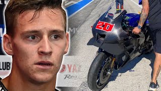 LAVIS GÉNÉRAL de Fabio Quartararo sur la YAMAHA 2024 [upl. by Attiuqal]