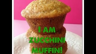 Zucchini Muffins Bread Recipe [upl. by Jenkel]