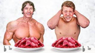 Ik Eet amp Train Als Arnold Schwarzenegger Voor 7 Dagen Lang [upl. by Airbmac]