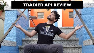 Tradier API  Stock and Option Trading with Python  First Impressions [upl. by Mahgirb334]