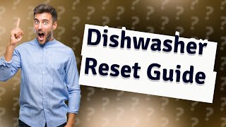 How do I reset my Frigidaire dishwasher not starting [upl. by Zandt]