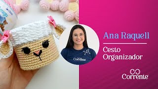 Cesto Organizador de ovelhinha [upl. by Alyar65]