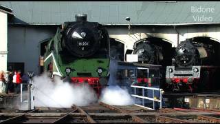 Dampflok Eisenbahnfest Bw Nossen 12  Steam Train  Züge [upl. by Neela]