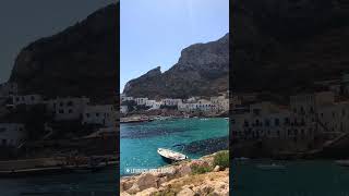 SICILIA FENOMENALE ❤️ ISOLE EGADI LÈVANZO sicily travel italytravel shorts [upl. by Mackenzie343]