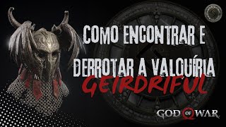 03  Como Encontrar e Derrotar a Valquíria Geirdriful God of War 3 [upl. by Sayles]