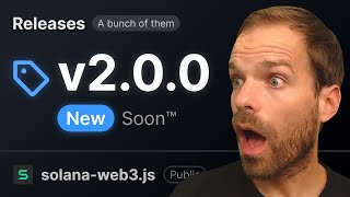 Introducing the New Solana JavaScript SDK solanaweb3js Solana Tutorial  Sept 28th 23 [upl. by Hillinck]