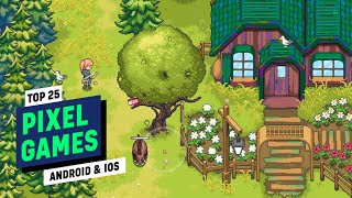 Top 25 Pixel Art RPG Games for Android amp iOS  Best So Far [upl. by Scottie140]