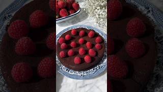 flourless chocolate cake 🤎 for all chocolate lovers out there sweet baking dessert [upl. by Sanez]