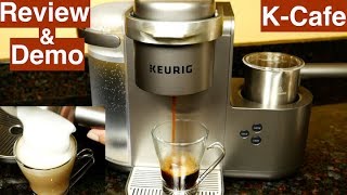 Keurig KCafe Review and Demo [upl. by Barb]