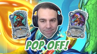 Velarok Windblade and QUAD Tentacle Rogue Run  Hearthstone Arena [upl. by Nerak]