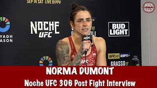 Norma Dumont Knew it was gonna be a war Predicts Kayla Harrison vs Ketlen Vieira for UFC 3076 [upl. by Suryt119]