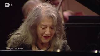 Martha Argerich 2019 – Liszt Piano Concerto No 1 OSN  Enrico Fagone conductor [upl. by Hildegarde807]