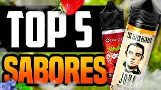 🍓¡Los 5 Mejores LÍQUIDOS para VAPEAR Sin NICOTINA 2023✅  SABORES para Vapeo de Amazon🍉 [upl. by Lonier938]