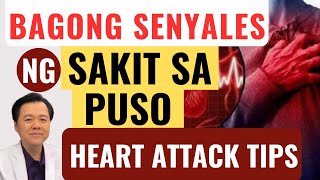 Bagong Senyales ng Sakit sa Puso Heart Attack Tips  By Doc Willie Ong [upl. by Nillad]