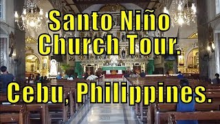 Santo Niño Church Tour Cebu Philippines [upl. by Itra]