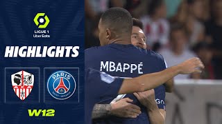 AC AJACCIO  PARIS SAINTGERMAIN 0  3  Highlights  ACA  PSG  20222023 [upl. by Silvester]