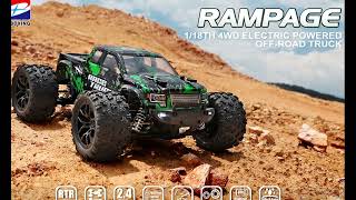 HAIBOXING RAMPAGE 118 RC Monster Truck  4X4 Waterproof Off Road RC Truck [upl. by Eiznekcam931]