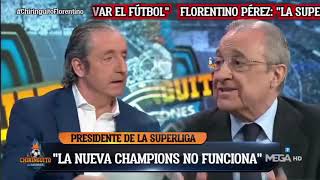 🚨EXCLUSIVA MUNDIAL  COMPLETA  Entrevista  Florentino Perez  Chiringuito  Super Liga [upl. by Wistrup]