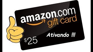 Amazoncom  Ativando seu Gift Card [upl. by Ayimat]