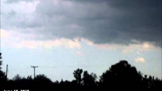 Derecho Timelapse  Central North Carolina 61313 [upl. by Acinorahs]