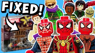 I FIXED the LEGO SpiderMan NO WAY HOME Final Battle set [upl. by Darryl]