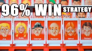 BEST Guess Who Strategy 96 WIN record using MATH [upl. by Kcir]