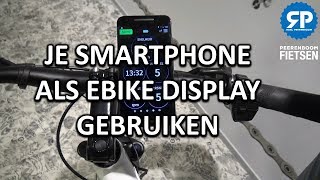 Je SMARTPHONE als EBIKE DISPLAY gebruiken [upl. by Shirberg]