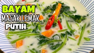 Bayam Masak Lemak Putih [upl. by Johnathan84]