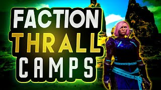 Faction Thrall Camps  New Locations  Age of Calamitous Conan Exiles [upl. by Lia886]