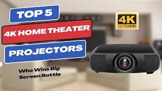 Best 4K Home Theater Projectors 2024  Top Picks Among All [upl. by Haberman640]