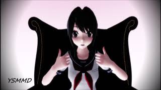 Ayano Aishi ♡【MMD Im a mess 】Yandere Simulator [upl. by Ccasi]