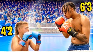 BABY GRONK VS ELI MACK BOXING MATCH CRAZY ENDING [upl. by Tselec]