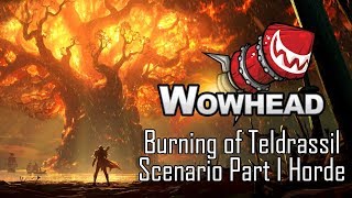 Burning of Teldrassil Questline Part 1 Horde [upl. by Imelida]